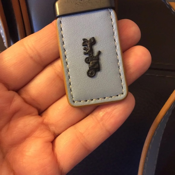 Coach saddle 23 in cornflower - Picture 5 of 6